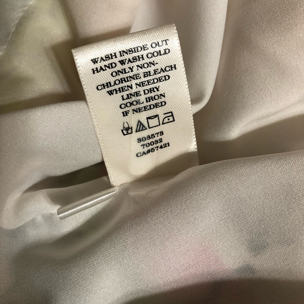 EUC! Ann Taylor Pastel Neon Lace Shift Dress Size 6P - Picture 9 of 9